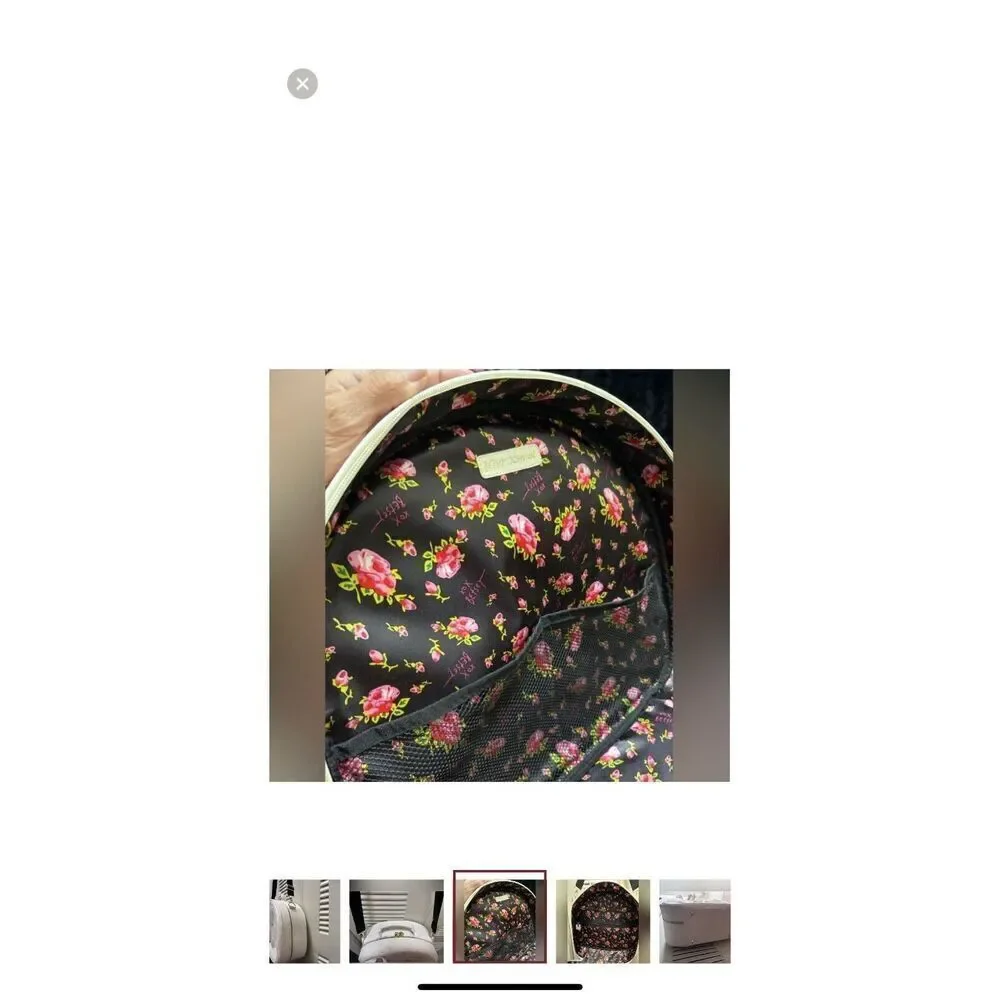 Betsey Johnson kitsch (Marilyn Monroe) Kiss The Bride  bon voyage weekender